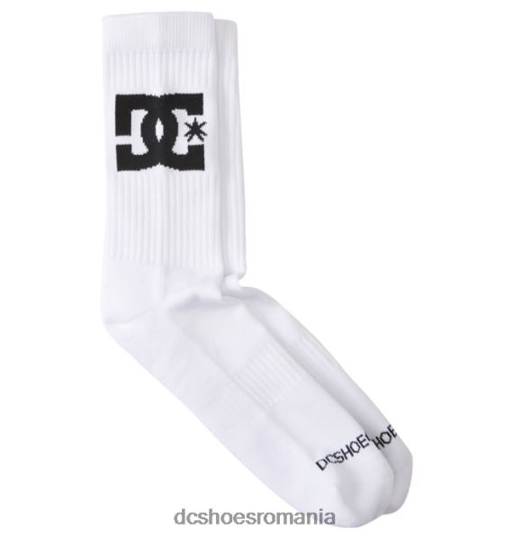 DC Shoes șosete pentru bărbați dc star pachet de 2 X0FD0117 alb