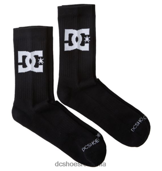 DC Shoes șosete pentru bărbați dc star pachet de 2 X0FD084 negru
