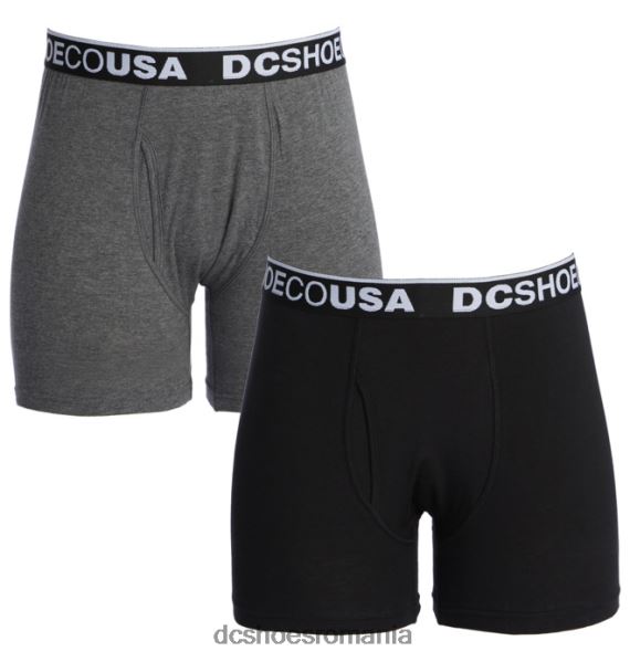 DC Shoes boxer dc softies pentru bărbați X0FD0420 cărbune heather/negru