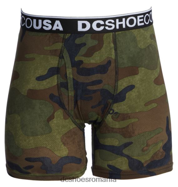 DC Shoes boxer pentru bărbați the performer, pachet de 2 X0FD0421 dc woodland camo/negru
