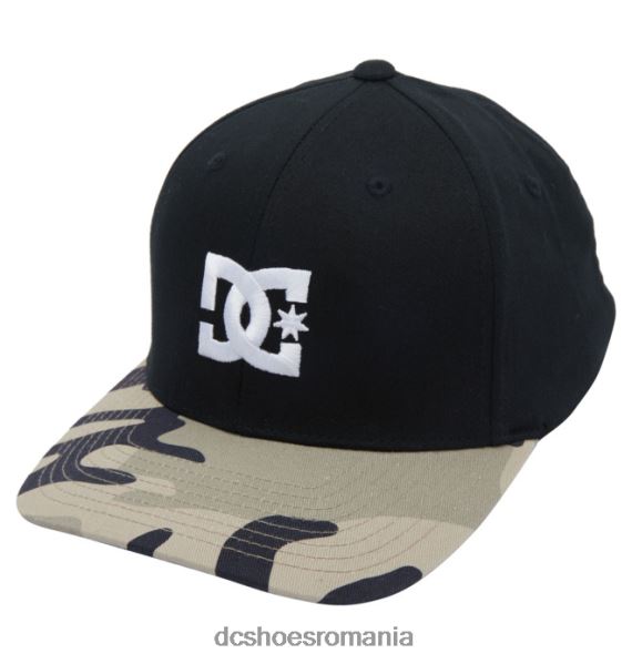 DC Shoes șapcă bărbați șapcă șapcă sezonieră flexfit X0FD058 camo de piatră