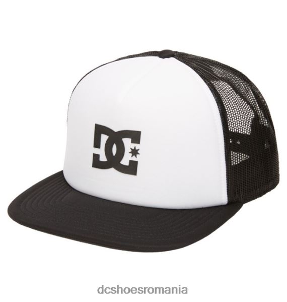 DC Shoes pălărie de camion pentru benzinărie pentru bărbați X0FD0109 alb negru