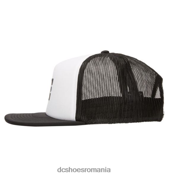 DC Shoes pălărie de camion pentru benzinărie pentru bărbați X0FD0109 alb negru