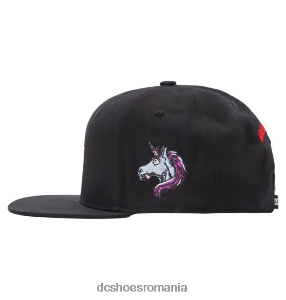 DC Shoes pălărie snapback deadpool x dc pentru bărbați X0FD0422 negru