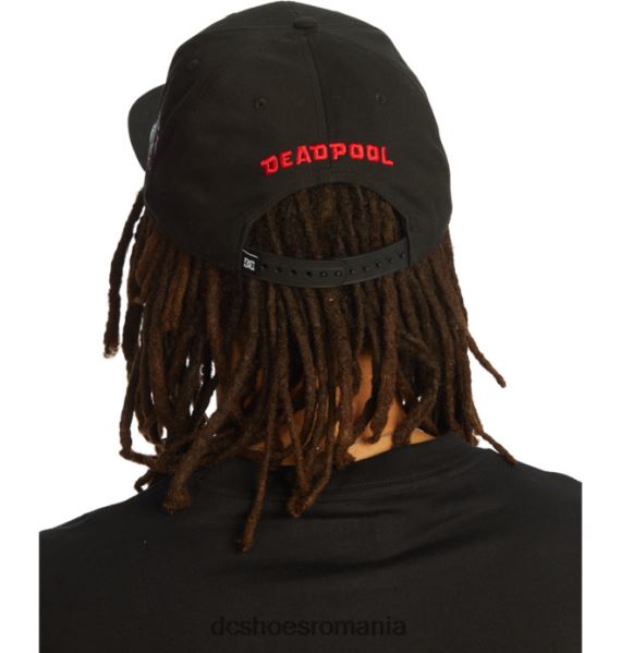 DC Shoes pălărie snapback deadpool x dc pentru bărbați X0FD0422 negru