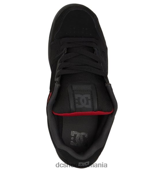 DC Shoes pantofi de cerb pentru bărbați X0FD0274 negru/gri/rosu