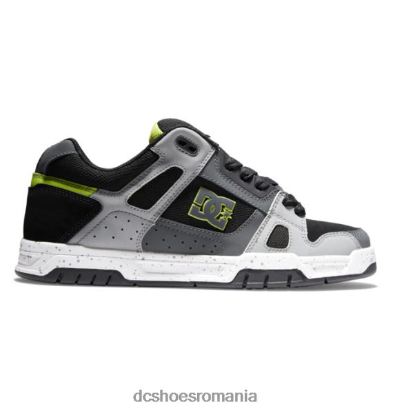 DC Shoes pantofi de cerb pentru bărbați X0FD0276 negru/gri/verde