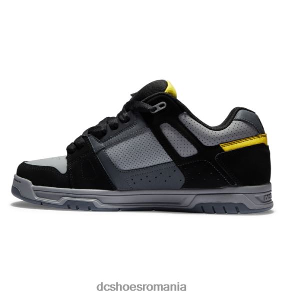 DC Shoes pantofi de cerb pentru bărbați X0FD057 gri/negru/galben