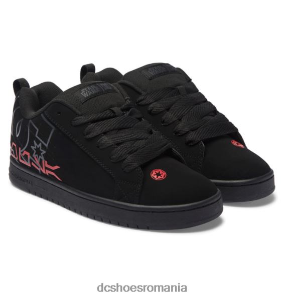 DC Shoes pantof pentru bărbați Star Wars DC Court graffik cupsole X0FD0300 negru/gri/rosu