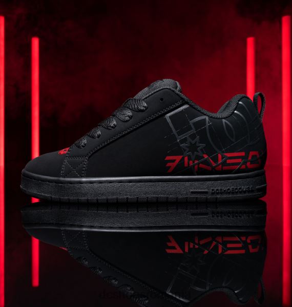 DC Shoes pantof pentru bărbați Star Wars DC Court graffik cupsole X0FD0300 negru/gri/rosu