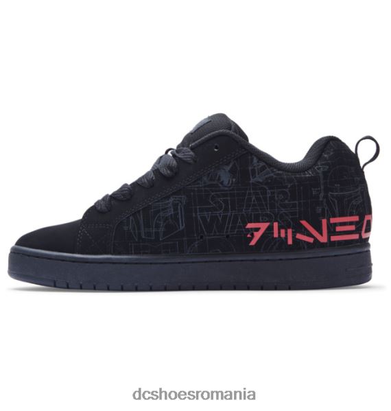 DC Shoes pantof pentru bărbați Star Wars DC Court graffik cupsole X0FD0300 negru/gri/rosu