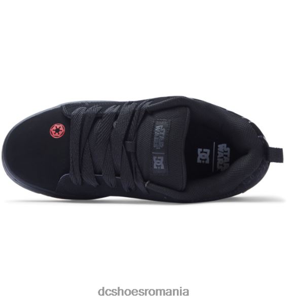 DC Shoes pantof pentru bărbați Star Wars DC Court graffik cupsole X0FD0300 negru/gri/rosu