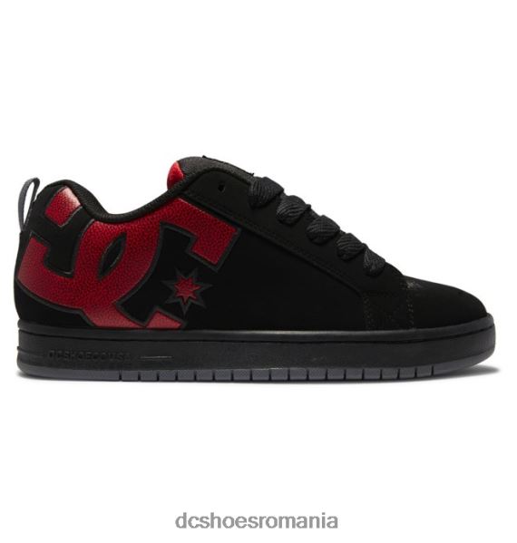 DC Shoes pantofi graffik de curte pentru bărbați X0FD0243 imprimeu negru/rosu