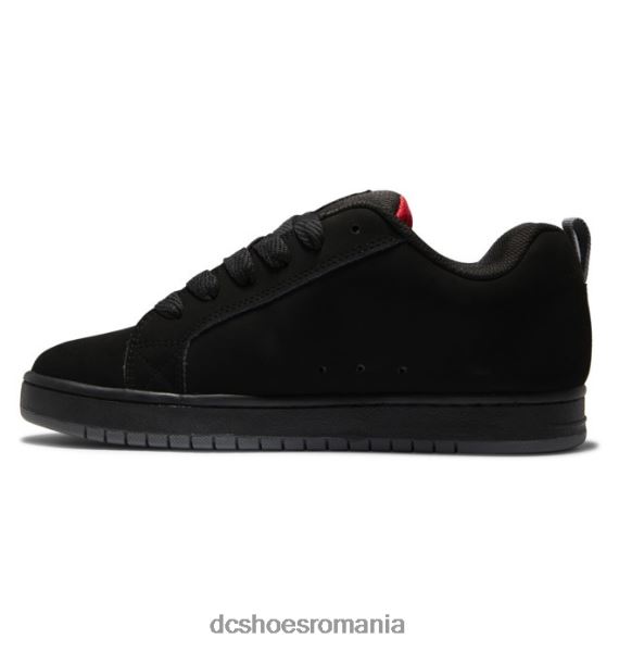 DC Shoes pantofi graffik de curte pentru bărbați X0FD0243 imprimeu negru/rosu
