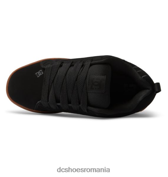 DC Shoes pantofi graffik de curte pentru bărbați X0FD0281 negru/gumă