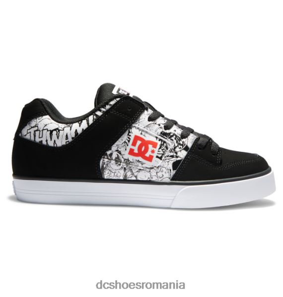 DC Shoes pantofi marvel deadpool x dc pure pentru bărbați X0FD0260 negru/alb/rosu