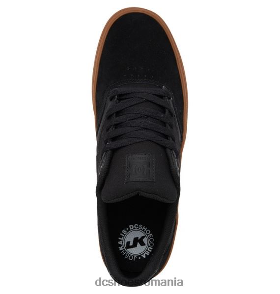 DC Shoes kalis vulc - pantofi pentru bărbați X0FD062 negru/gumă