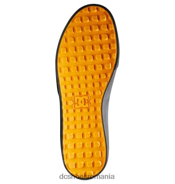 DC Shoes pantofi pentru iarnă kalis vulc mid-top pentru bărbați X0FD0342 gri heather/crem auriu