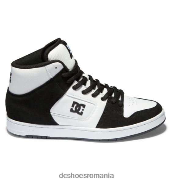 DC Shoes manteca 4 hi - pantofi înalți pentru bărbați X0FD0307 alb negru