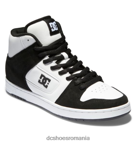 DC Shoes manteca 4 hi - pantofi înalți pentru bărbați X0FD0307 alb negru