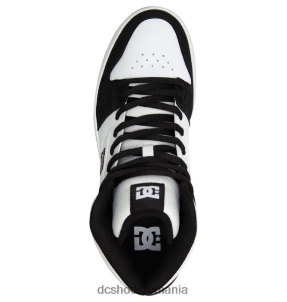 DC Shoes manteca 4 hi - pantofi înalți pentru bărbați X0FD0307 alb negru