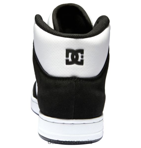 DC Shoes manteca 4 hi - pantofi înalți pentru bărbați X0FD0307 alb negru