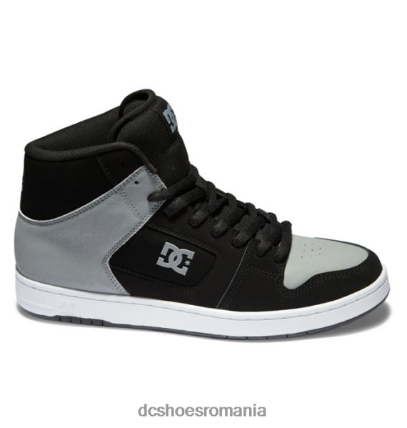 DC Shoes manteca 4 hi - pantofi înalți pentru bărbați X0FD0323 gri inchis