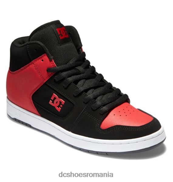 DC Shoes manteca 4 hi - pantofi înalți pentru bărbați X0FD039 negru/rosu