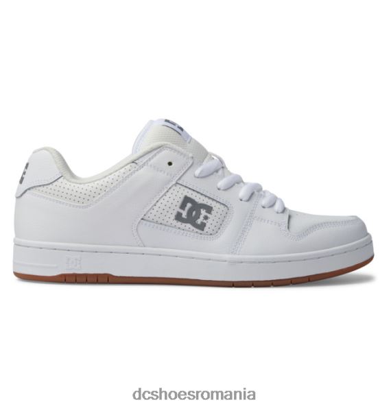 DC Shoes manteca 4 - pantofi pentru barbati X0FD0309 alb/cuirasat