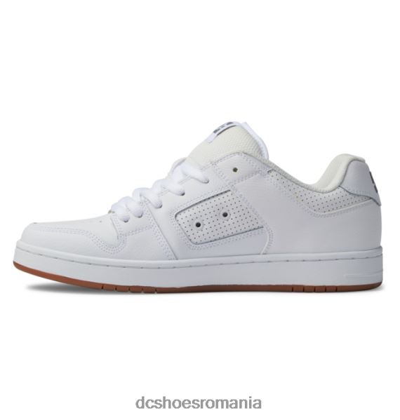 DC Shoes manteca 4 - pantofi pentru barbati X0FD0309 alb/cuirasat