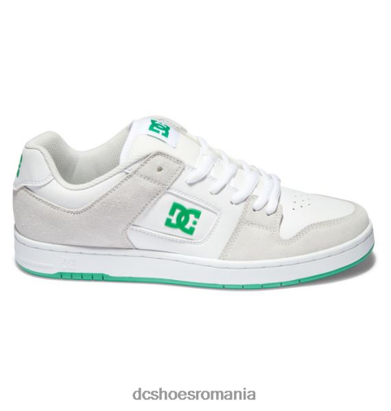 DC Shoes manteca 4 - pantofi pentru barbati X0FD0320 alb/gri/verde