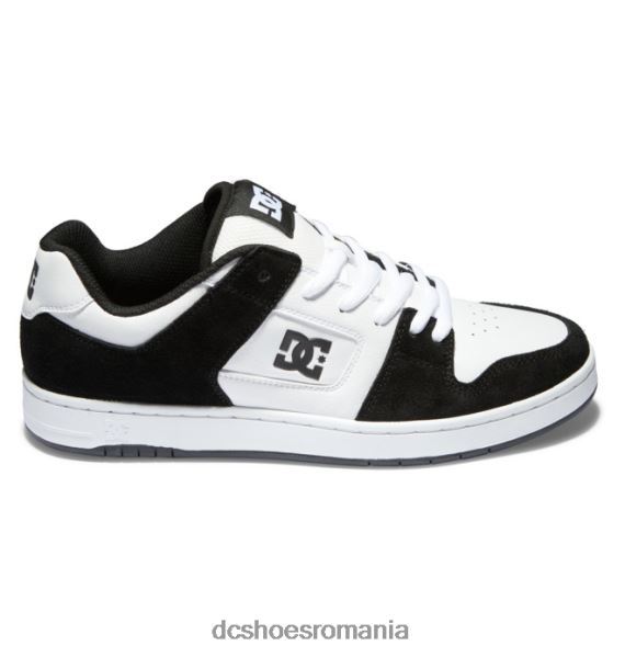 DC Shoes manteca 4 - pantofi pentru barbati X0FD0321 alb negru