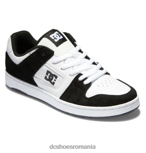 DC Shoes manteca 4 - pantofi pentru barbati X0FD0321 alb negru