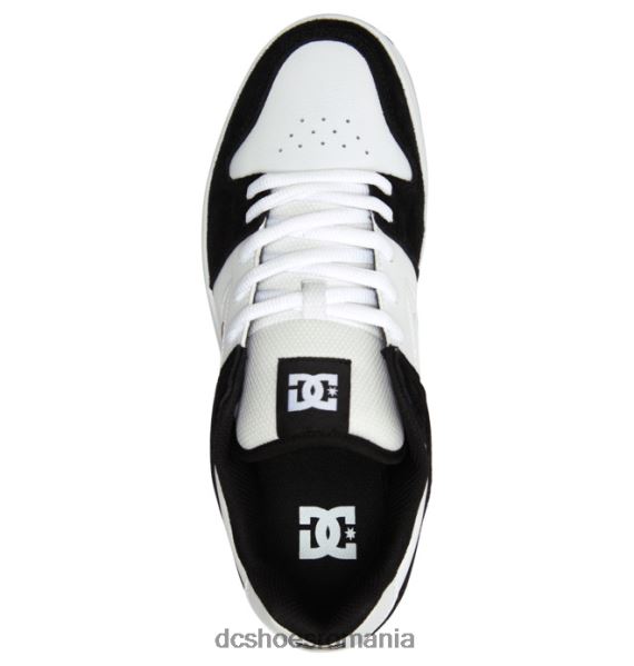 DC Shoes manteca 4 - pantofi pentru barbati X0FD0321 alb negru