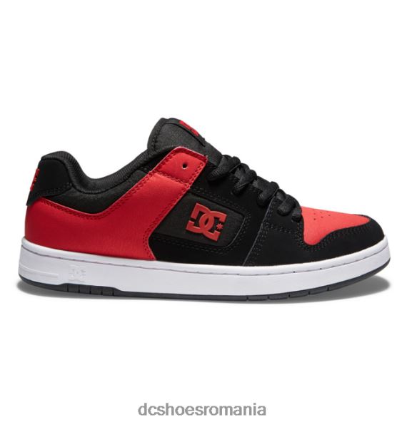 DC Shoes manteca 4 - pantofi pentru barbati X0FD042 negru/rosu atletic