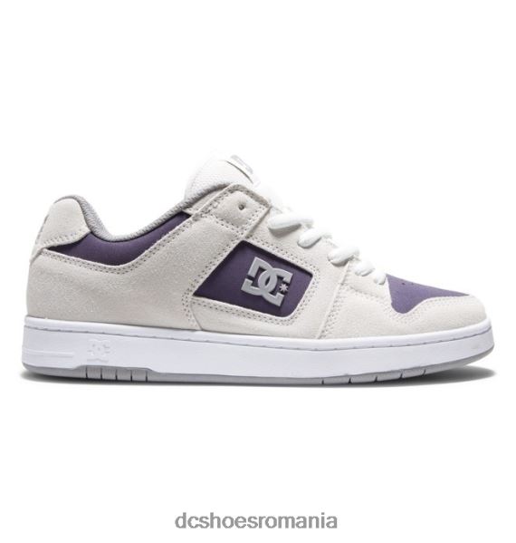 DC Shoes pantofi bărbați manteca 4 X0FD0393 vin alb/violet