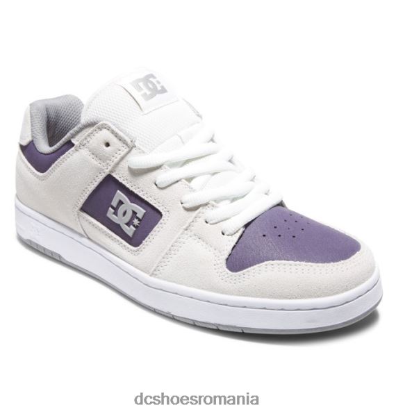 DC Shoes pantofi bărbați manteca 4 X0FD0393 vin alb/violet