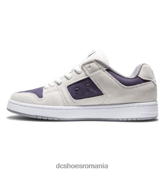 DC Shoes pantofi bărbați manteca 4 X0FD0393 vin alb/violet