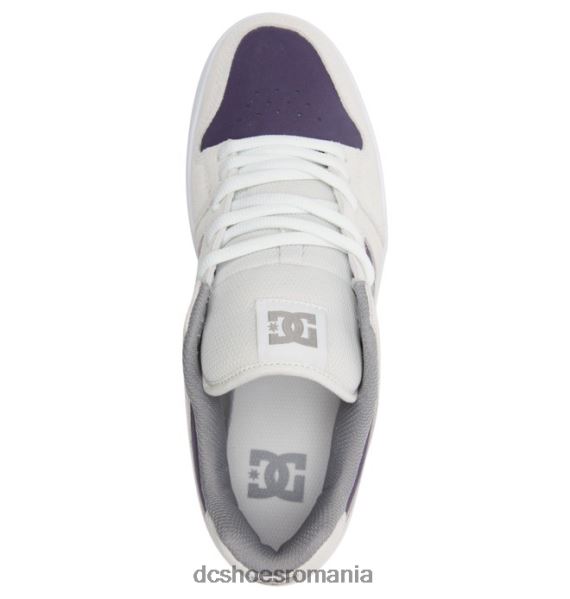 DC Shoes pantofi bărbați manteca 4 X0FD0393 vin alb/violet