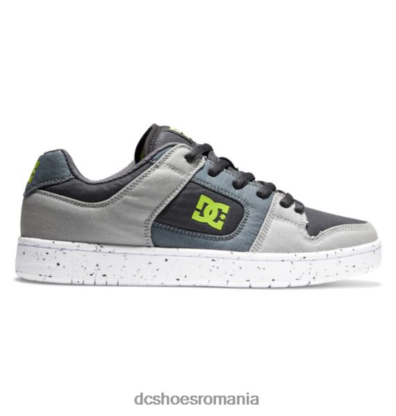DC Shoes pantofi bărbați manteca 4 zero deșeuri X0FD045 negru/gri/verde