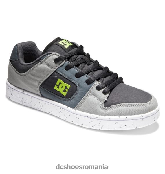DC Shoes pantofi bărbați manteca 4 zero deșeuri X0FD045 negru/gri/verde