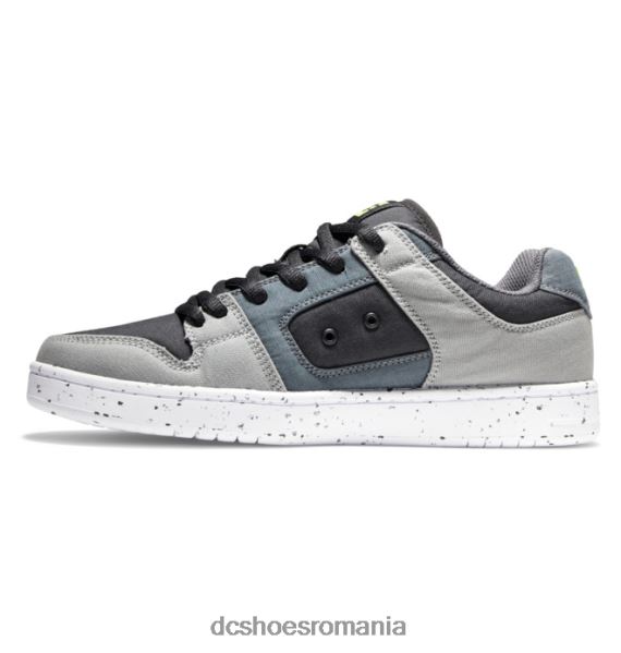 DC Shoes pantofi bărbați manteca 4 zero deșeuri X0FD045 negru/gri/verde