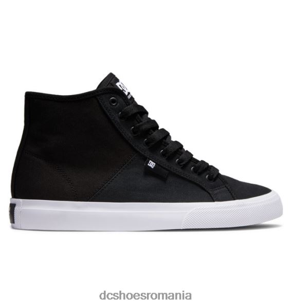 DC Shoes pantofi de înaltă refibra manual pentru bărbați X0FD094 alb negru