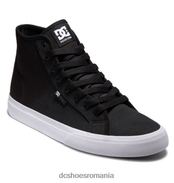DC Shoes pantofi de înaltă refibra manual pentru bărbați X0FD094 alb negru