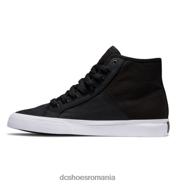 DC Shoes pantofi de înaltă refibra manual pentru bărbați X0FD094 alb negru