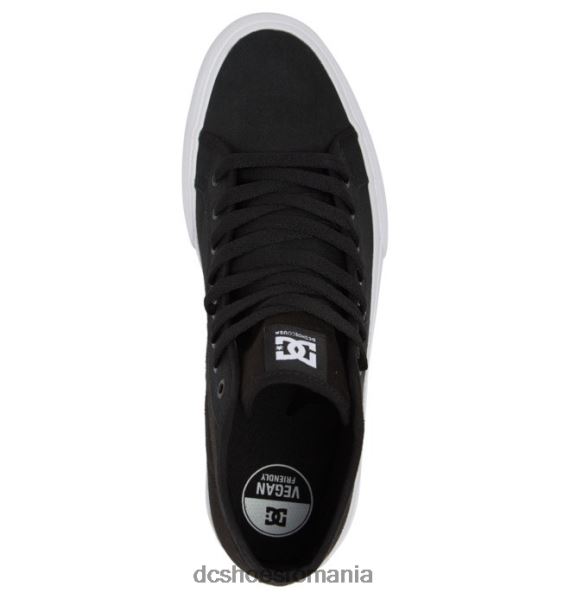 DC Shoes pantofi de înaltă refibra manual pentru bărbați X0FD094 alb negru