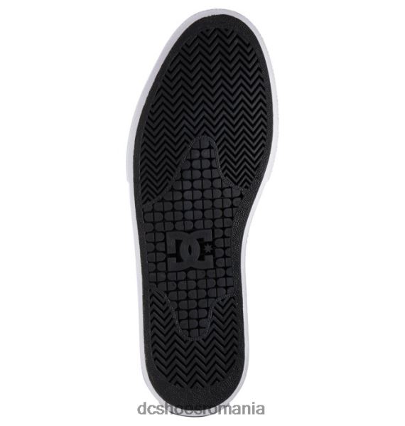 DC Shoes pantofi de înaltă refibra manual pentru bărbați X0FD094 alb negru