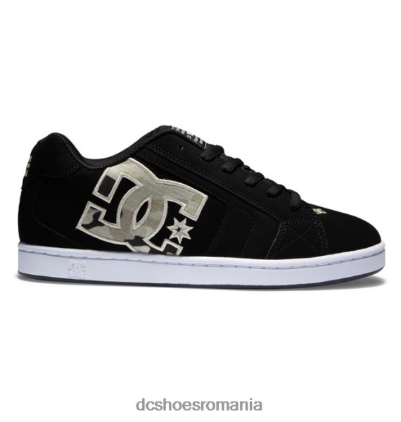 DC Shoes pantofi de plasă pentru bărbați X0FD0173 negru/camel