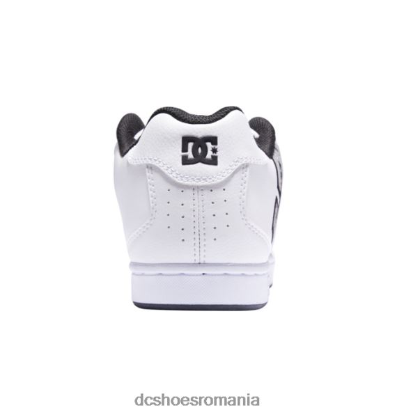 DC Shoes pantofi de plasă pentru bărbați X0FD096 alb negru