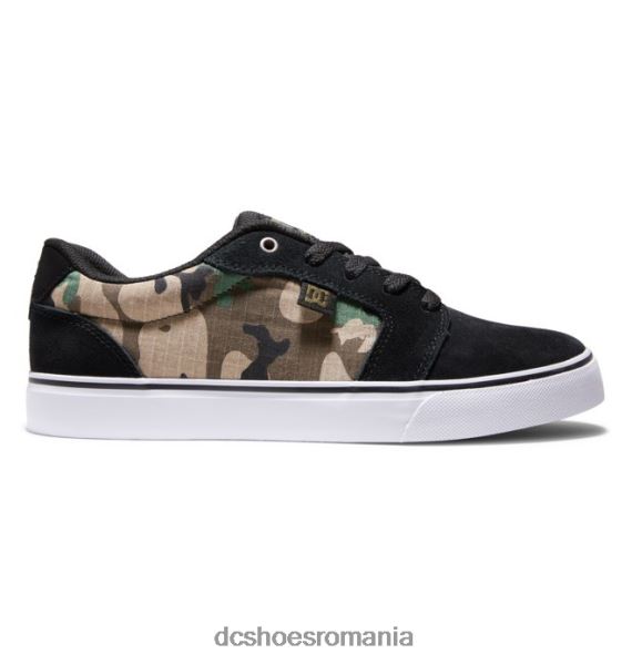 DC Shoes pantofi cu nicovală pentru bărbați X0FD0150 negru/camo